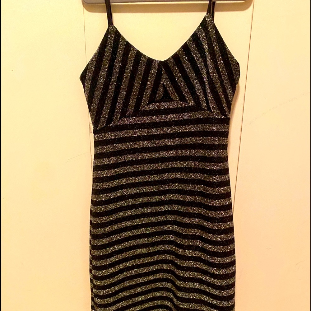 Beautiful black and sliver dress